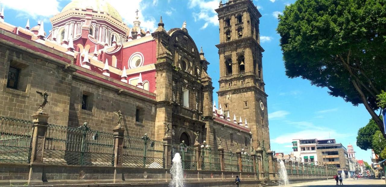 Hostal Azul Puebla Centro Historico 외부 사진